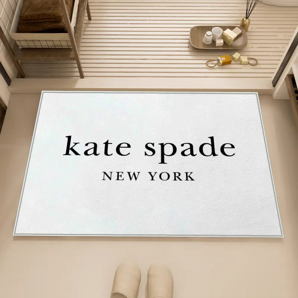 Entrance Doormat Kate-spade Soft Room Carpets Modern Home Decor Carpet in the Living Room Mats Soft Prayer Mat Anime Rug Bath