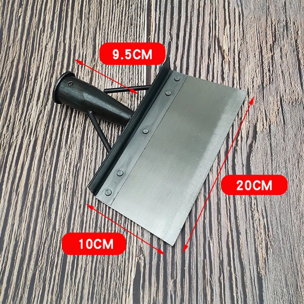 Outdoor Garden Cleaning Shovel High Hardness Rustproof Cleaning Scoop for Garden Courtyard Farm Use