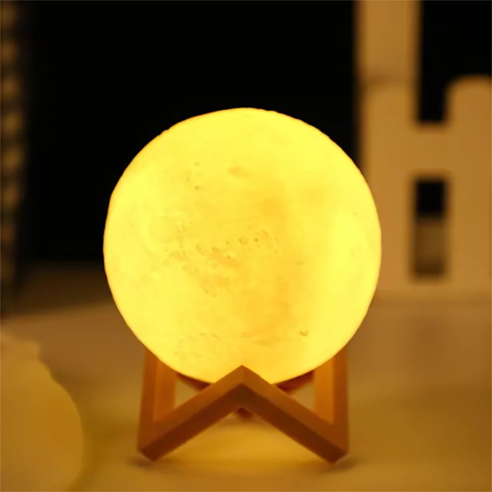 LED Book Light Moon Light Star Lamp DIY Moon Night Light Child Birthday Gift Bedroom Decoration Night Light Atmosphere Lights