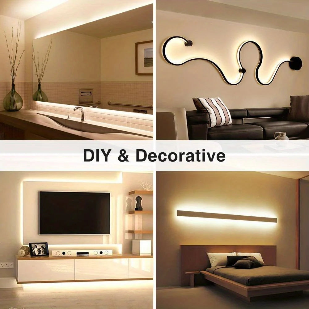 LED Strip Neon Light USB DC 5V Dimmable Touch Sensor Switch Flexible Silicone Neon Sign Tape Waterproof For Outdoor Home Decor